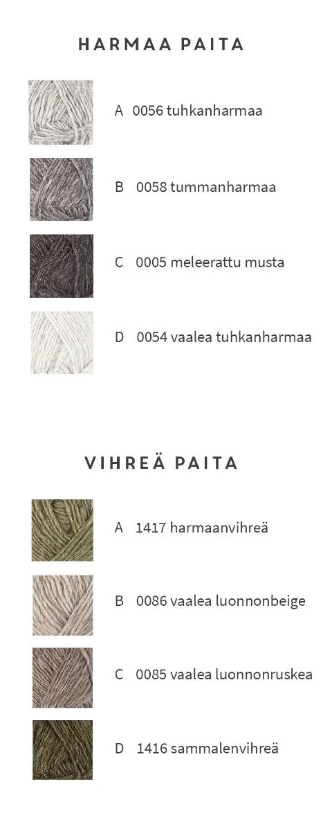 Siiveniskuja Neuleohje, Printti - Image 2